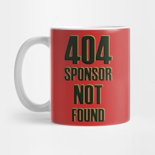 Sponsor not found Mug